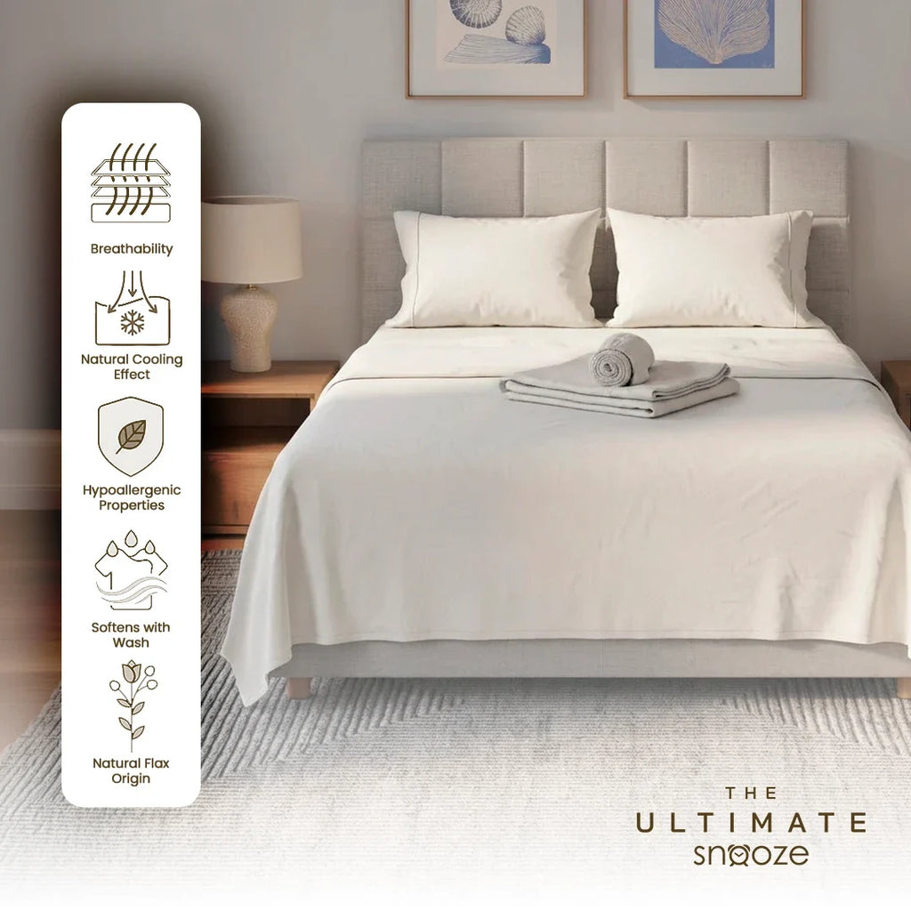 Sheet Set | Breezeline™ Comfort | Blended Linen and Cotton