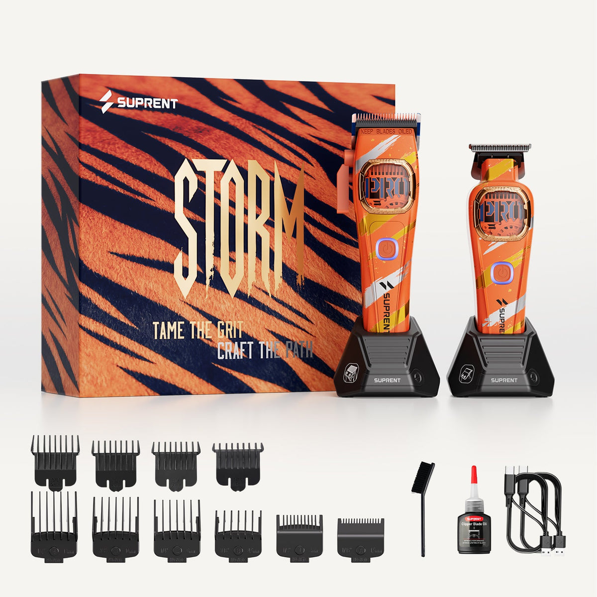 SUPRENT Sandstorm Clipper Trimmer Combo HC586OX