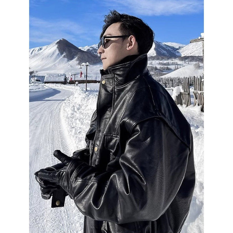 Jacket Leather Coat Autumn And Winter Men's Coat