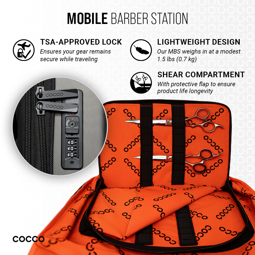COCCO® Mobile Barber Station (MBS) Backpack