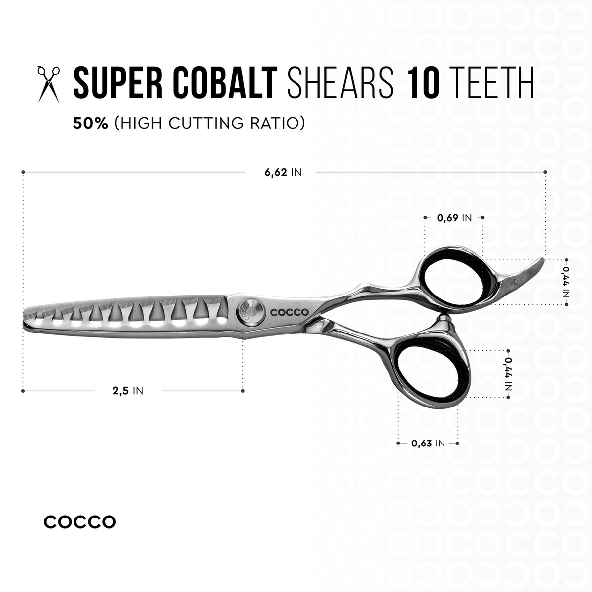 Super Cobalt 6" (10T) Texturizer