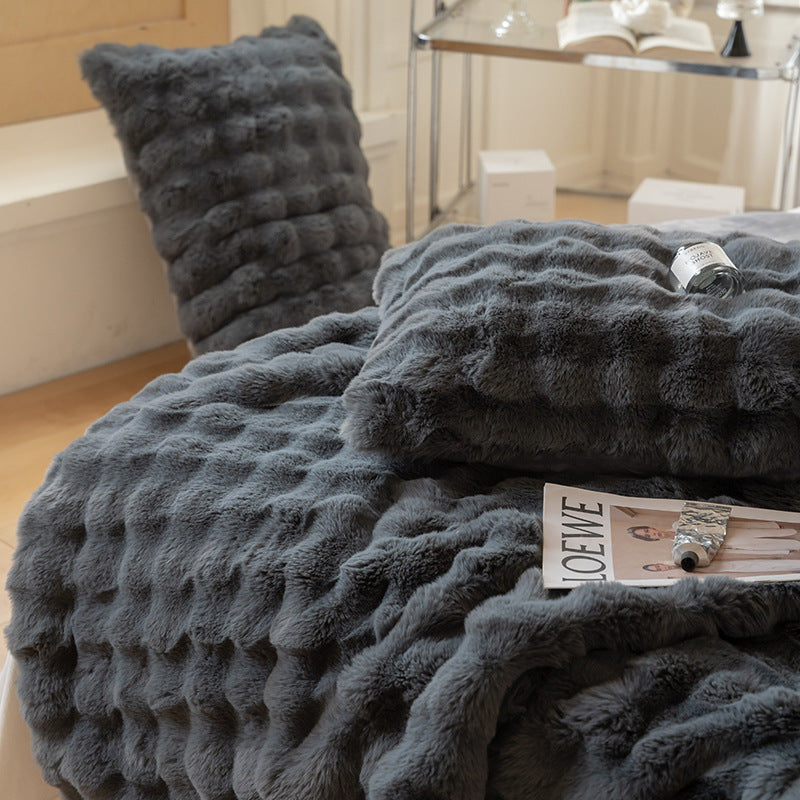 Toscana Soft & Comfortable Plush Bed Throw Blanket | 3CARATS