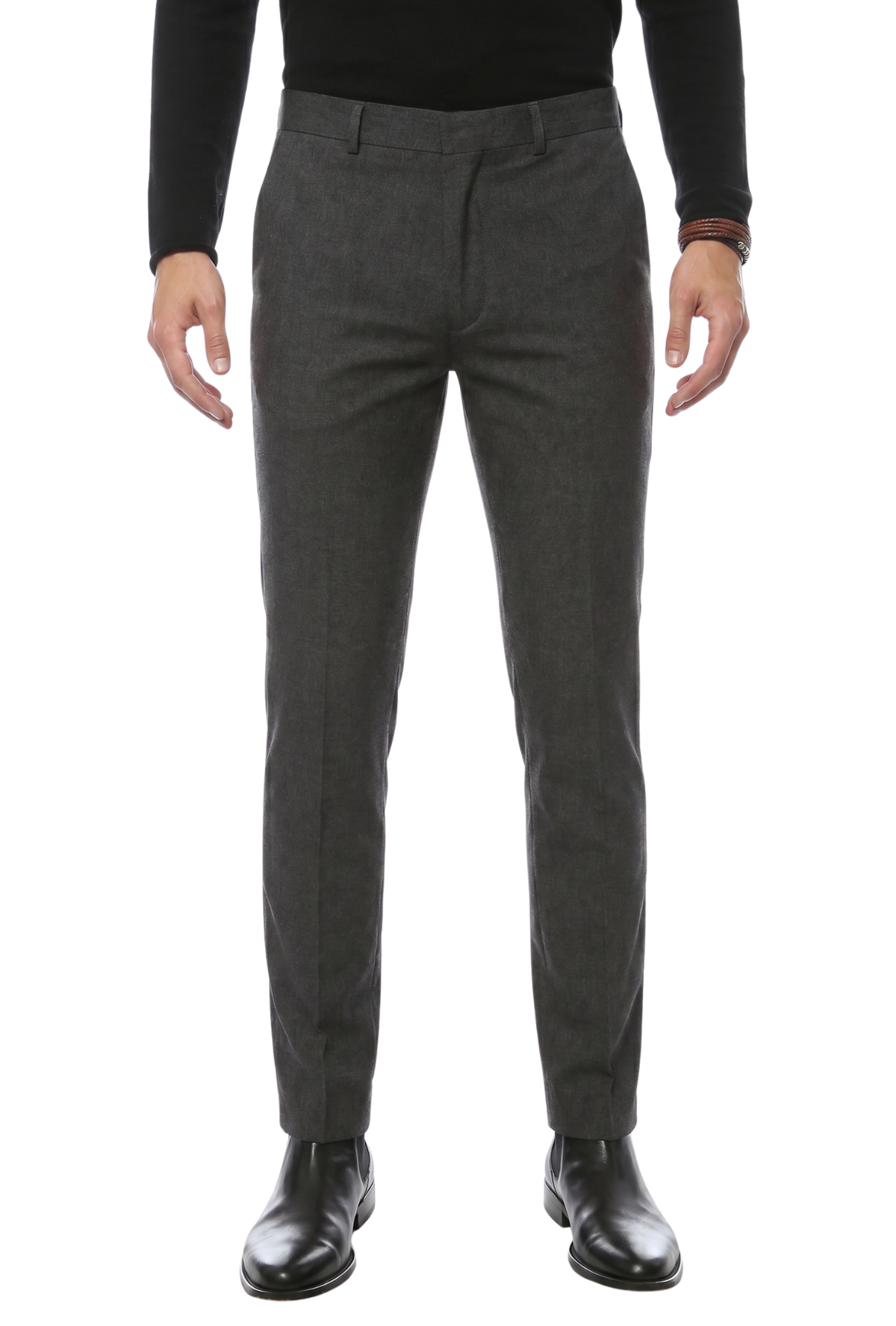 FERRECCI Men's Kent Slim Fit Polyester Dress Pants