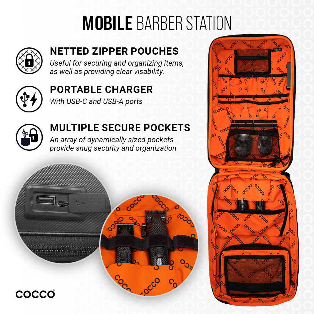 COCCO® Mobile Barber Station (MBS) Backpack