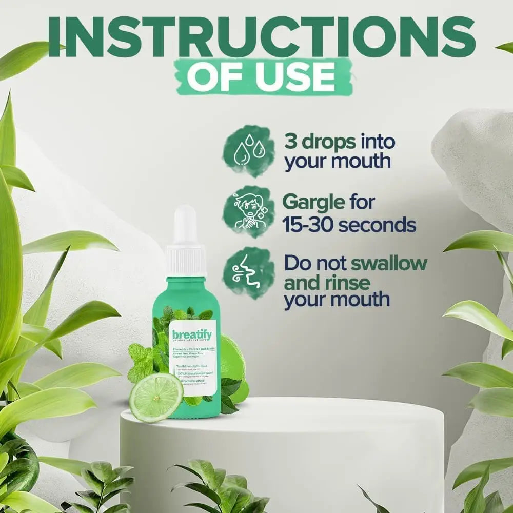 Breatify Bad Breath Eliminating Serum 20 mL/0.68 Oz