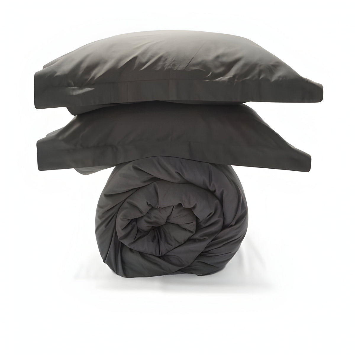400TC Cotton Sateen Solid Duvet Cover Set