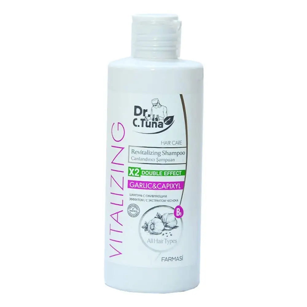 Dr C Tuna Vitalizing Garlic & Capixyl Shampoo 225 ml