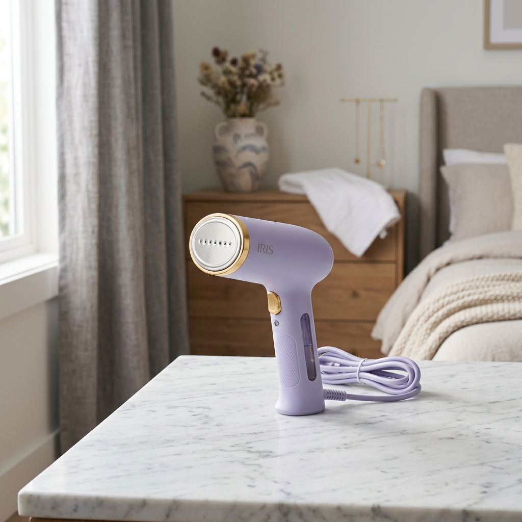 Mini Portable Handheld Garment Steamer - Light Purple