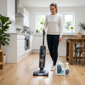Honiture FlashDry M7 wet dry vacuum bundle in modern kitchen