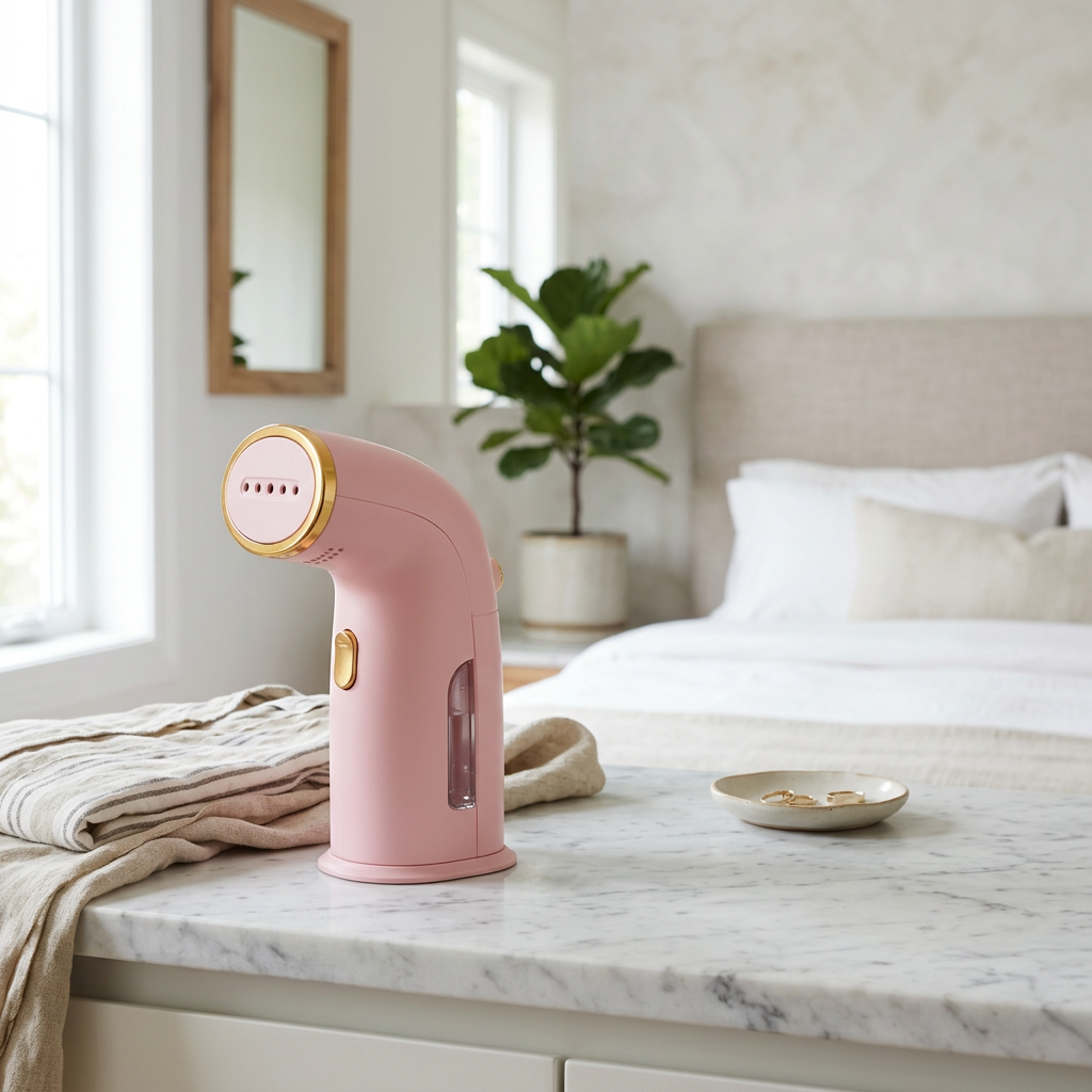 Mini Portable Handheld Garment Steamer - Pink