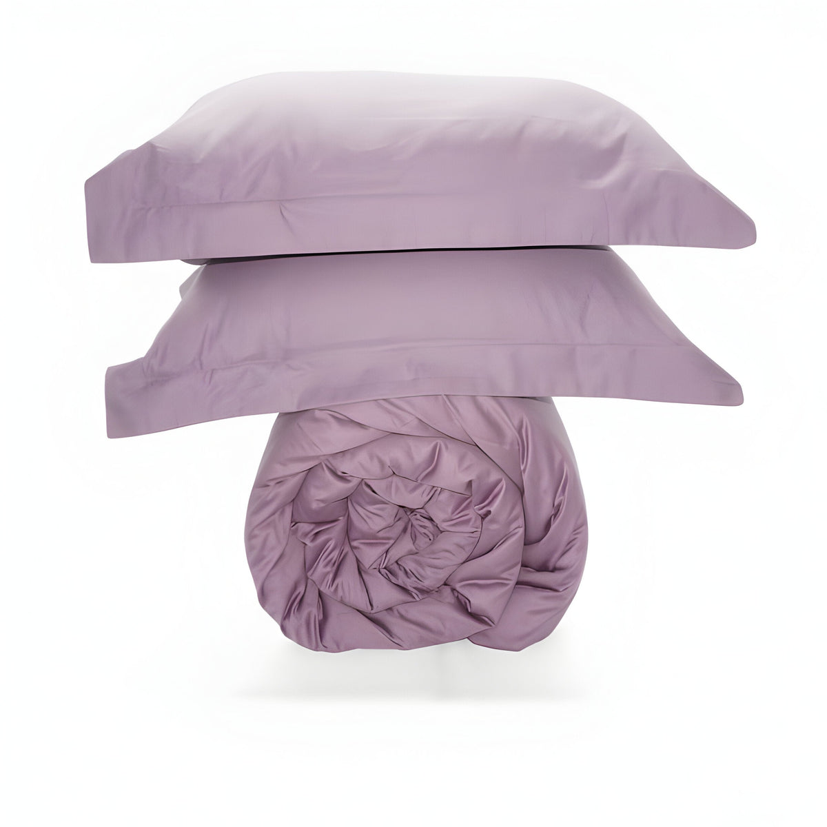 400TC Cotton Sateen Solid Duvet Cover Set