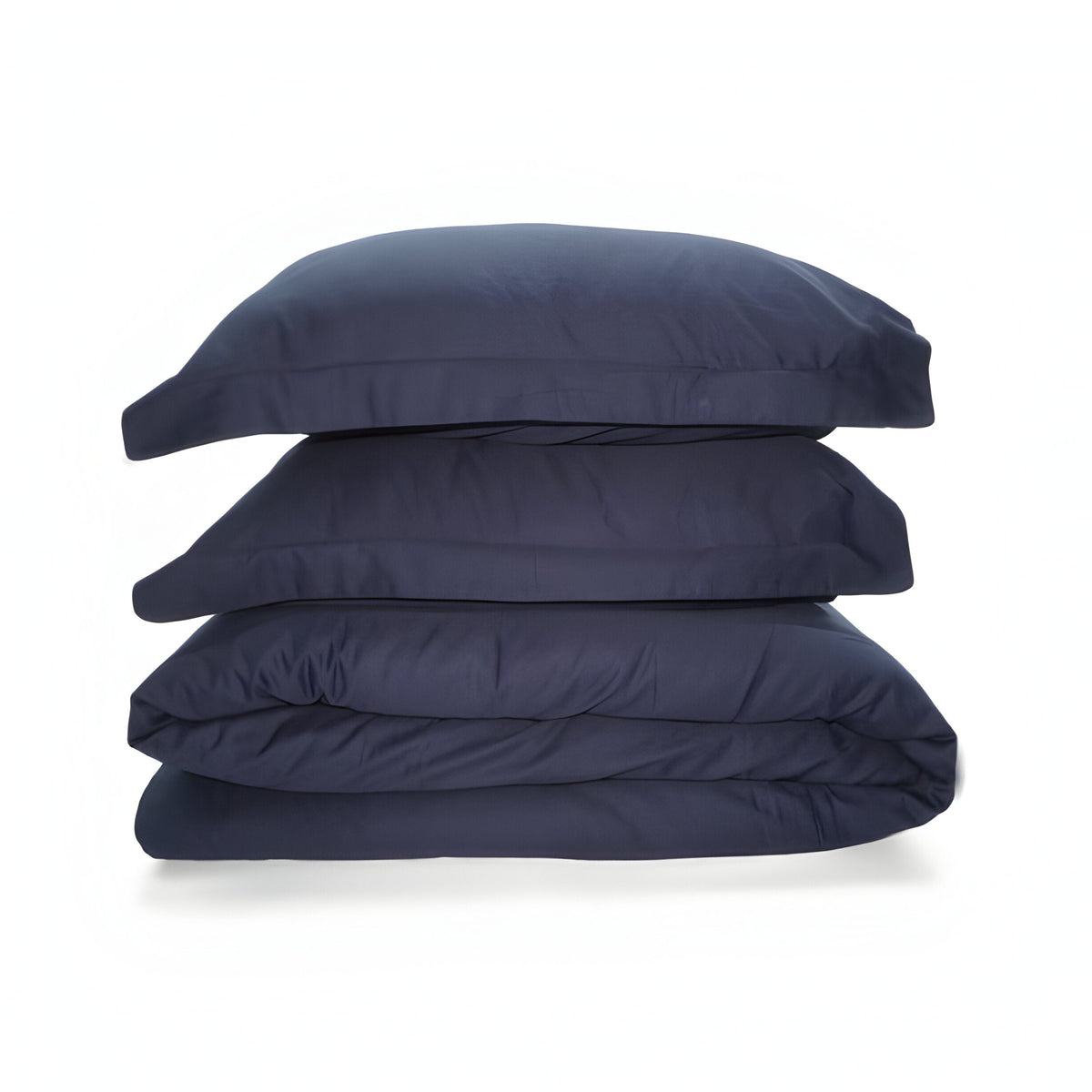 400TC Cotton Sateen Solid Duvet Cover Set