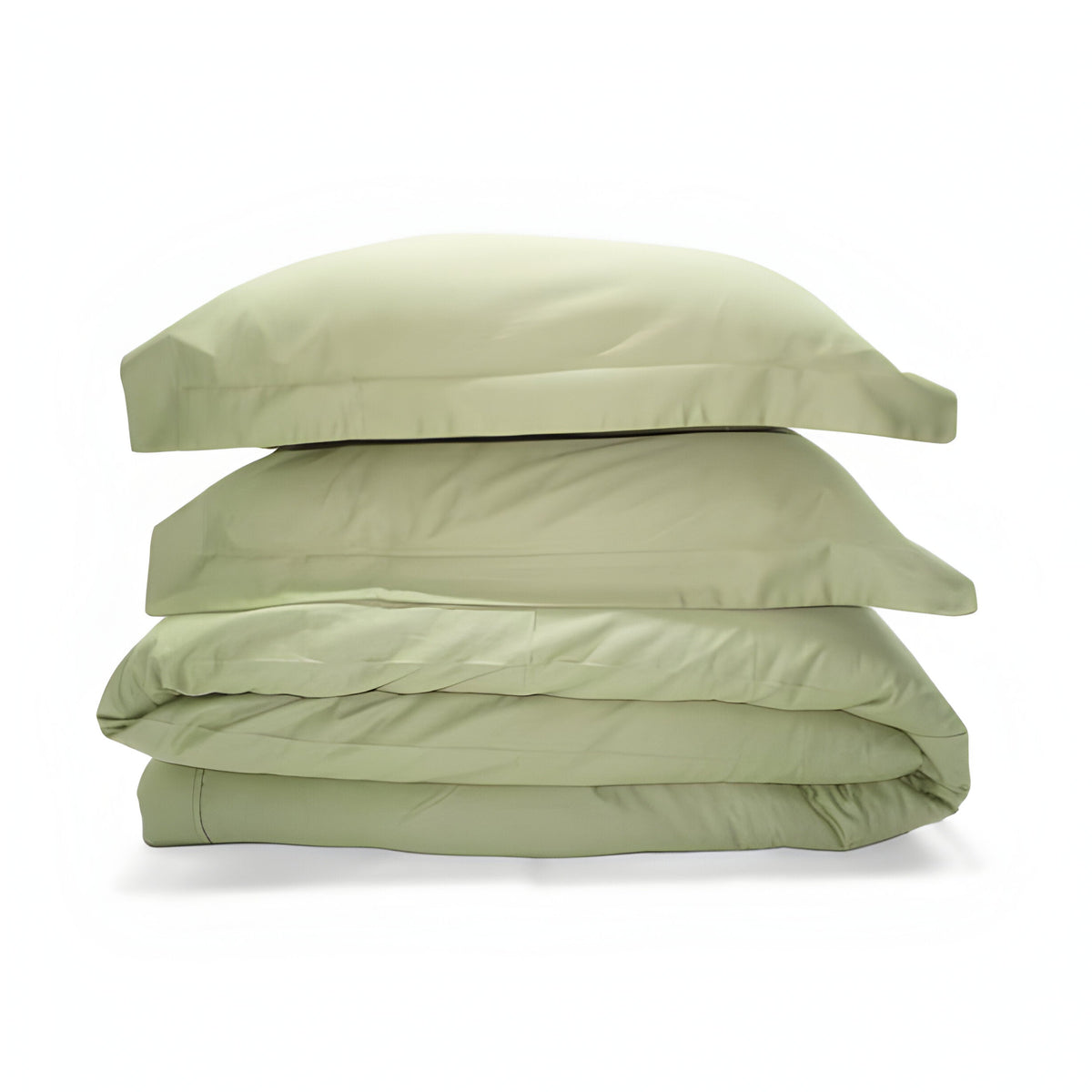 400TC Cotton Sateen Solid Duvet Cover Set