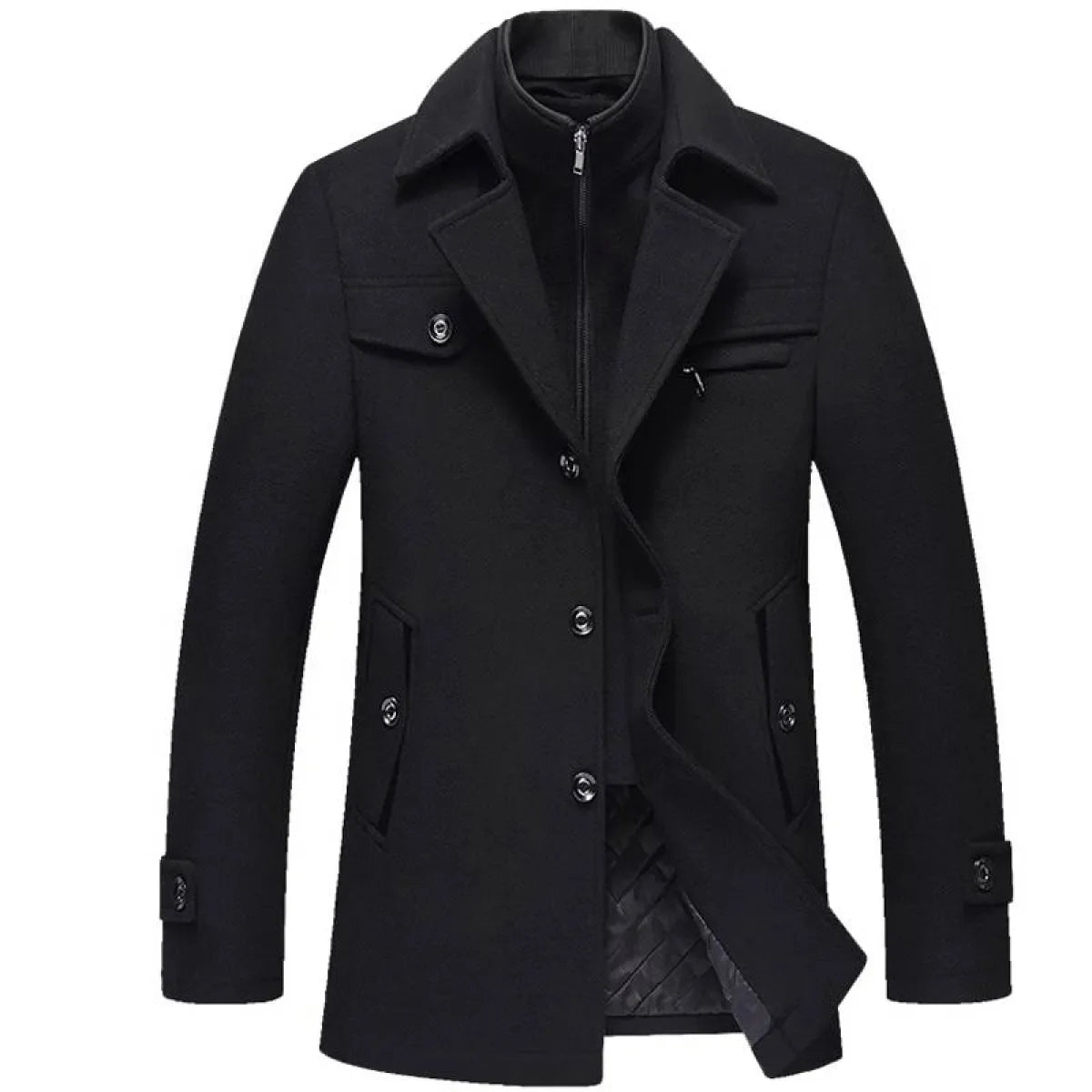 Men's Winter Wool Coat